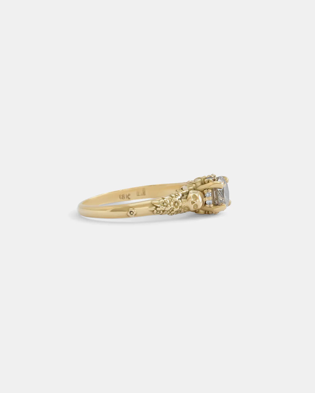 Skull and Flower Halo / Grey Diamond - Image 4