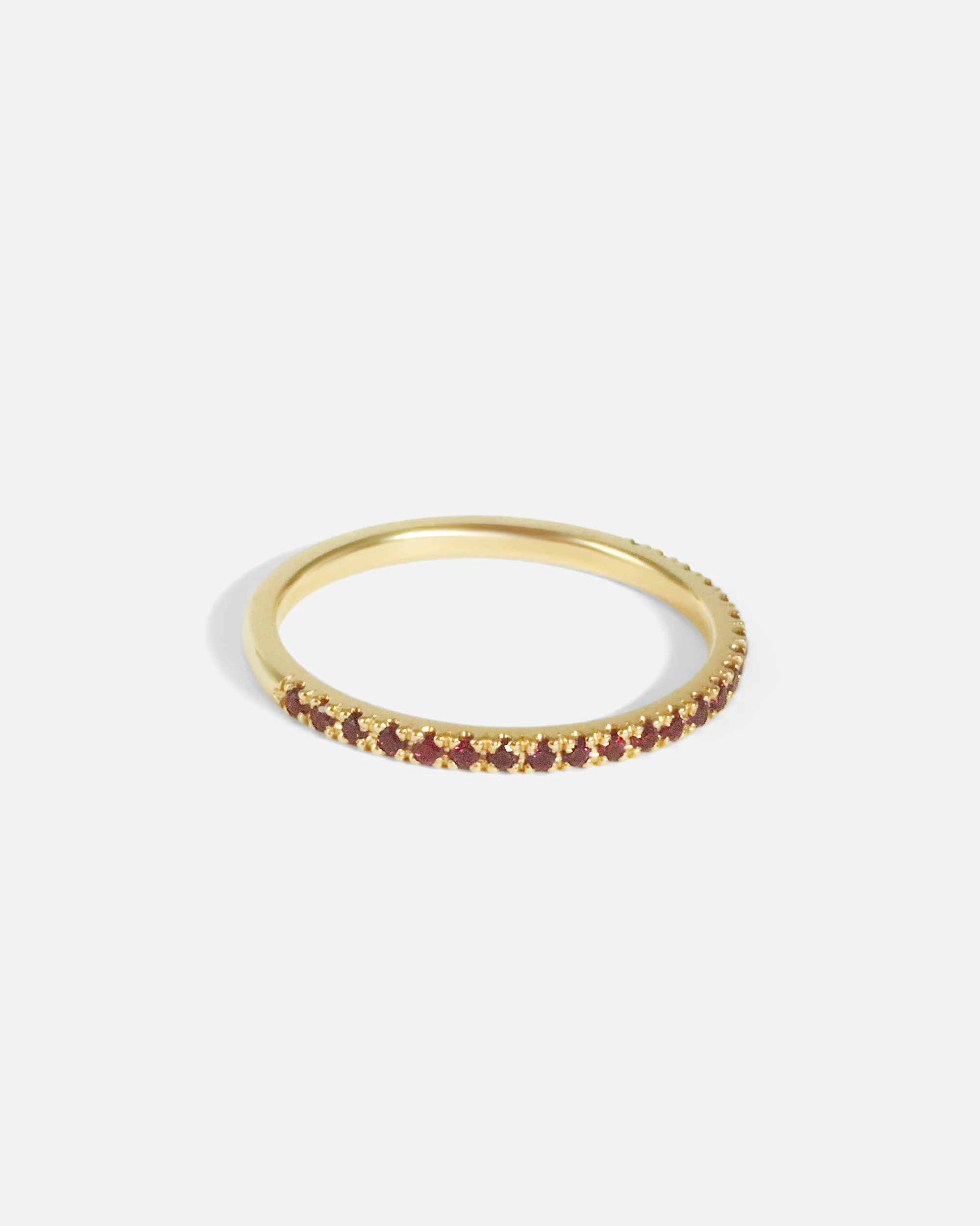 Standard Pavé Band / Ruby - Image 2