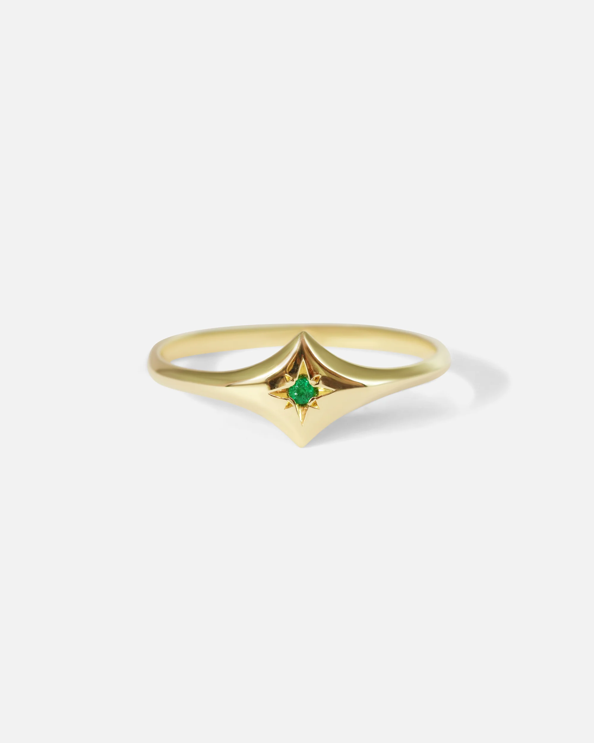 Star / Emerald Ring