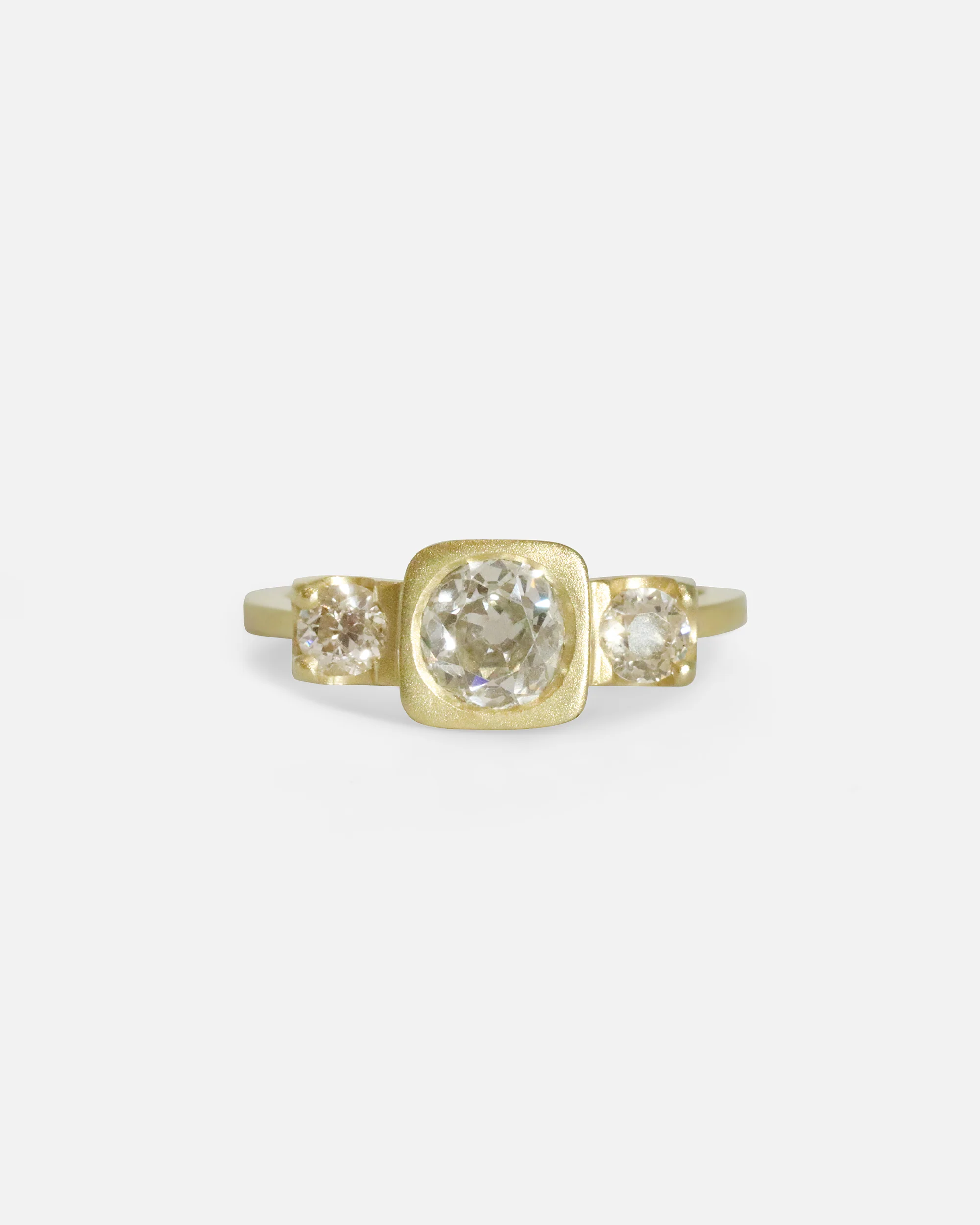 Three Wishes / Old Mine Cut Diamond Ring