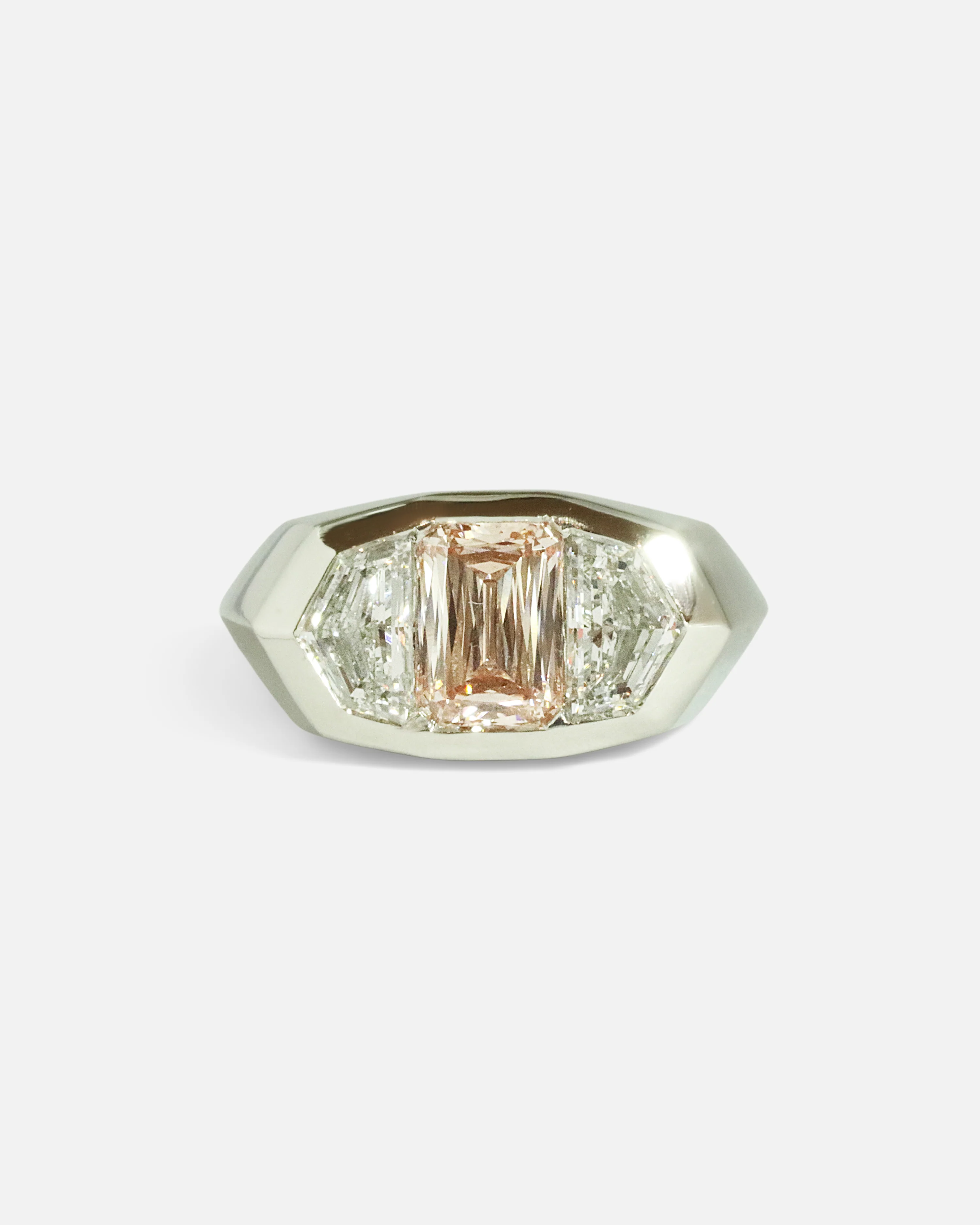 Three Wishes / Pink Ashoka Diamond Ring