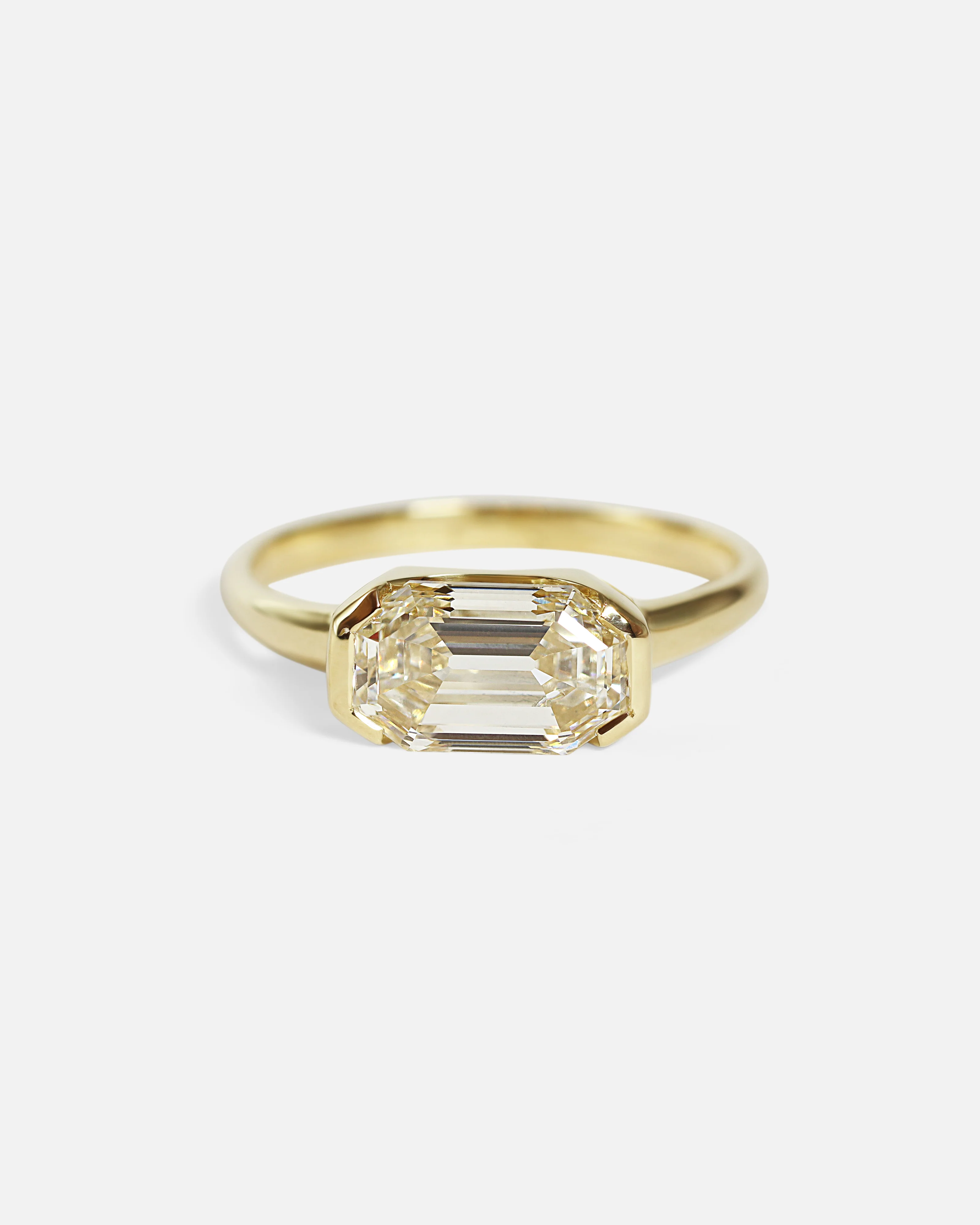 Tsurugi / Octagon Diamond Ring