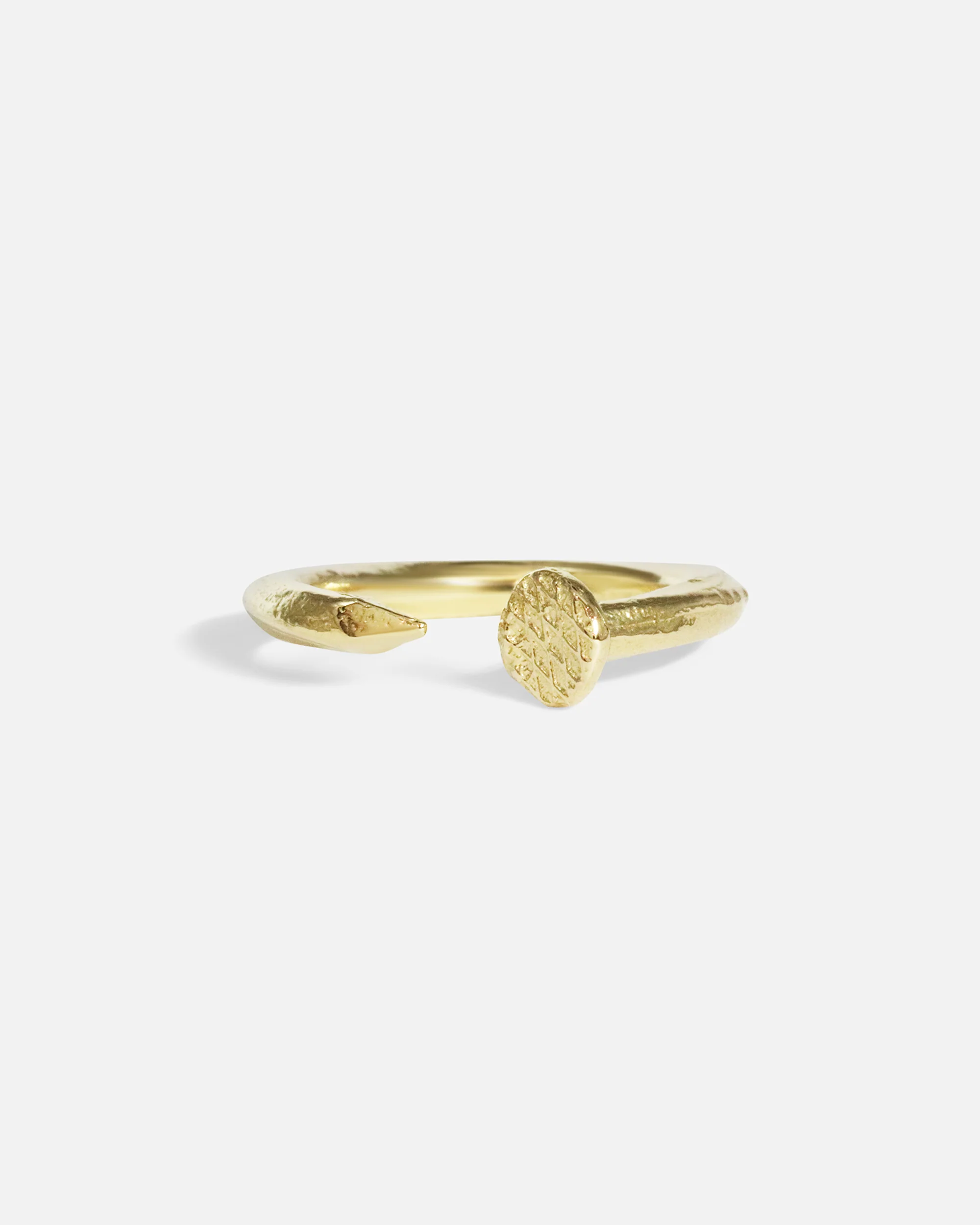 Twisted Nail Ring