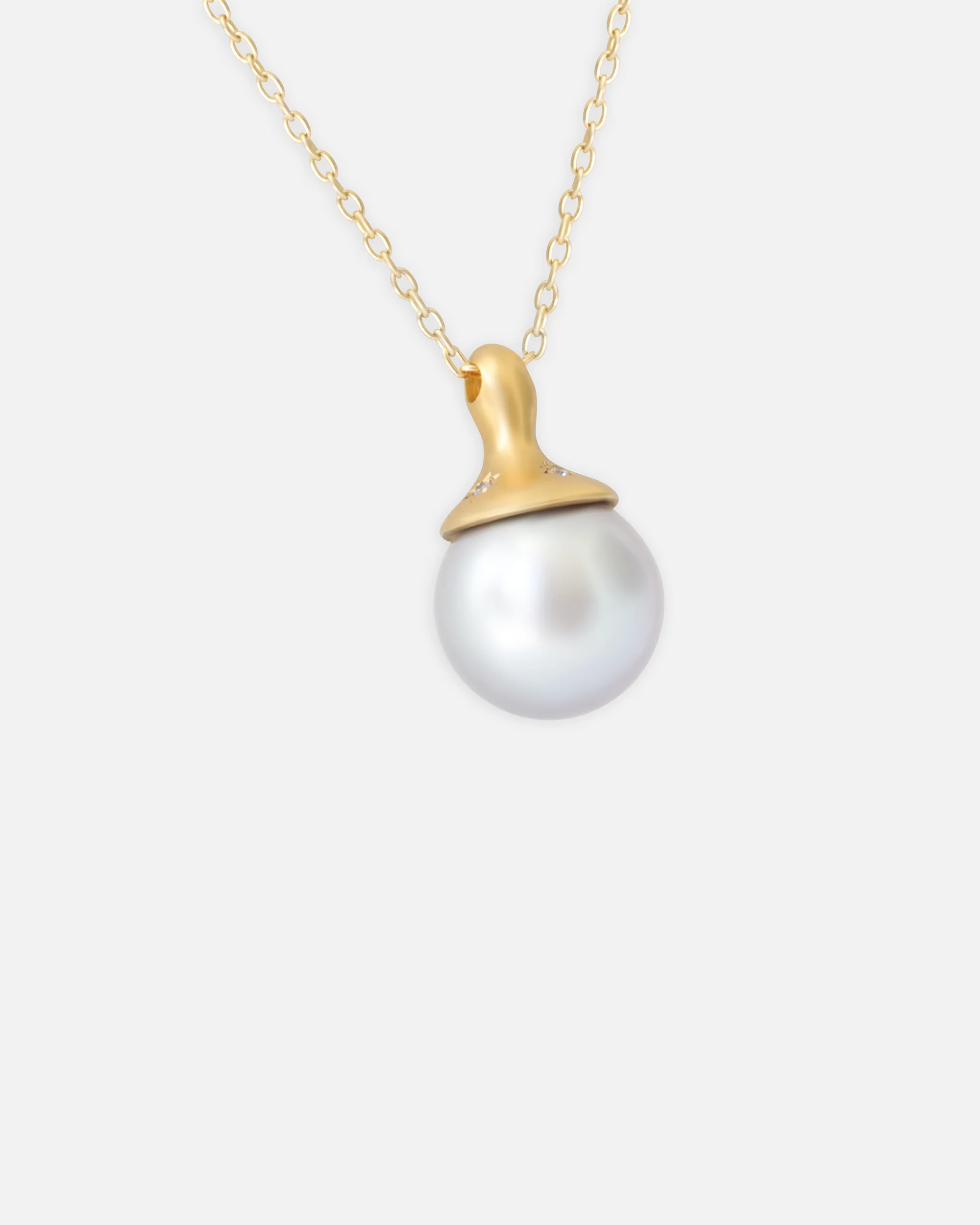 Umi / Black South Sea Pearl Pendant - Image 2