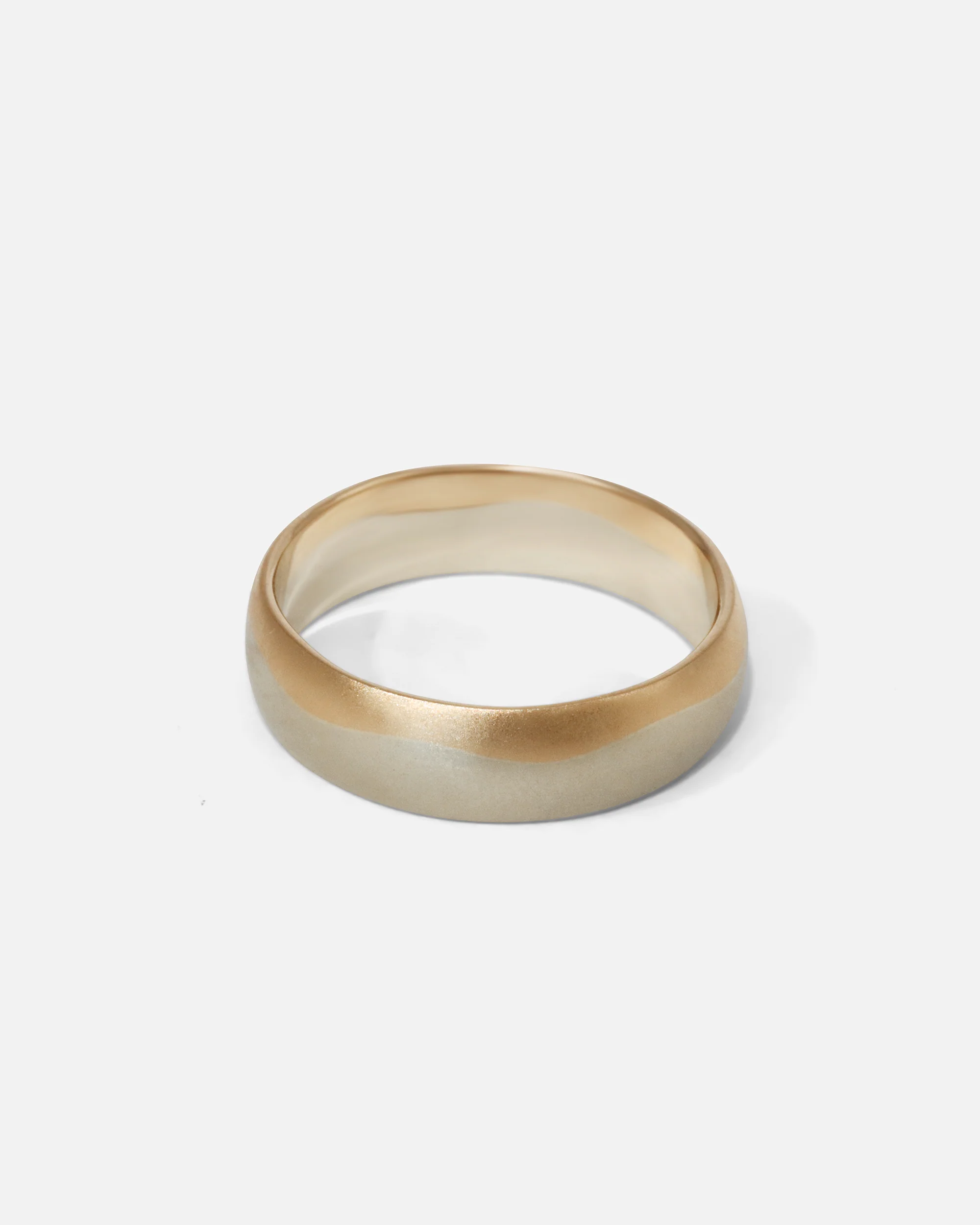 Wavy Dome Band / Two Tone - Image 2