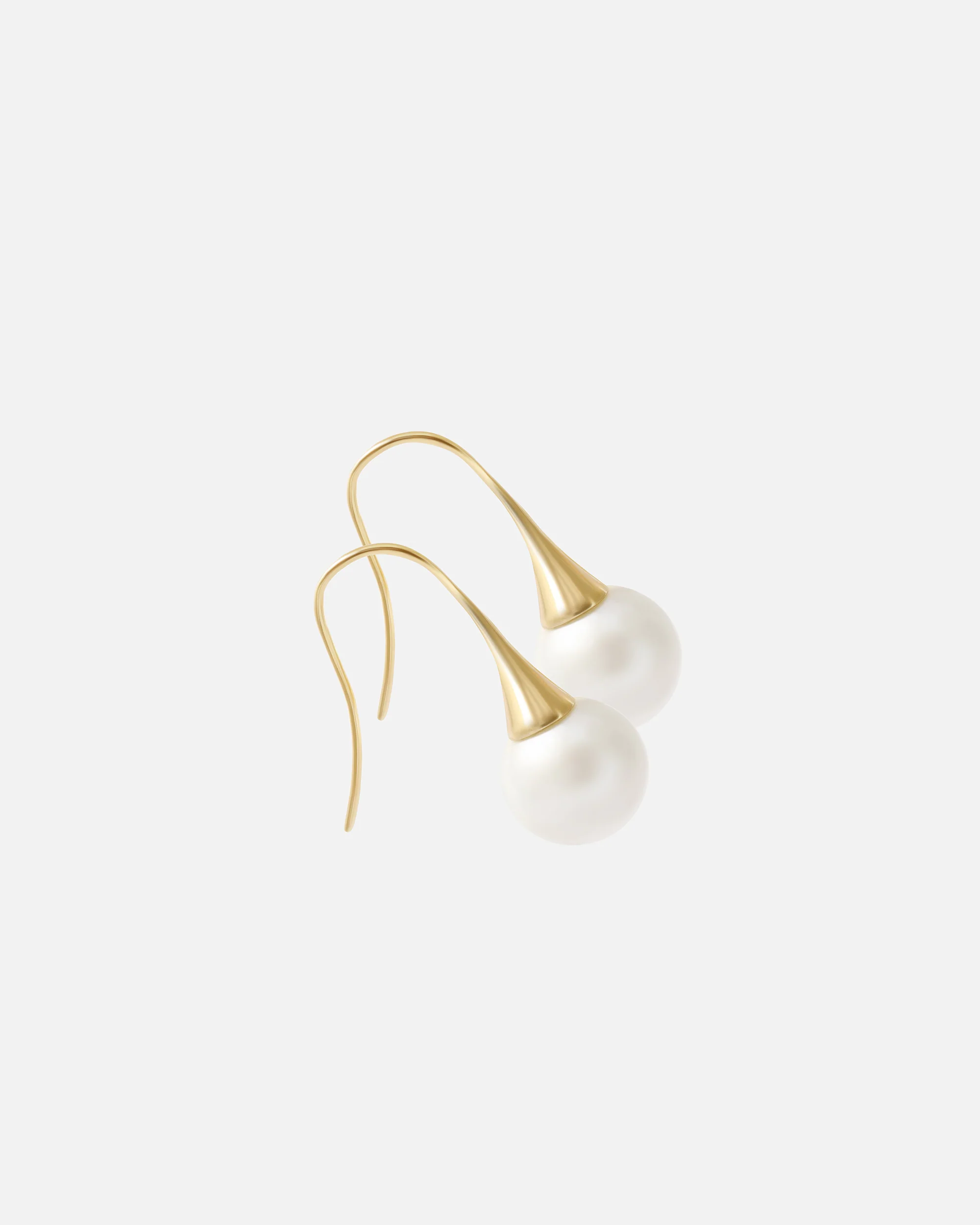 WeiWave / Solo Round Pearl Earrings - Image 3