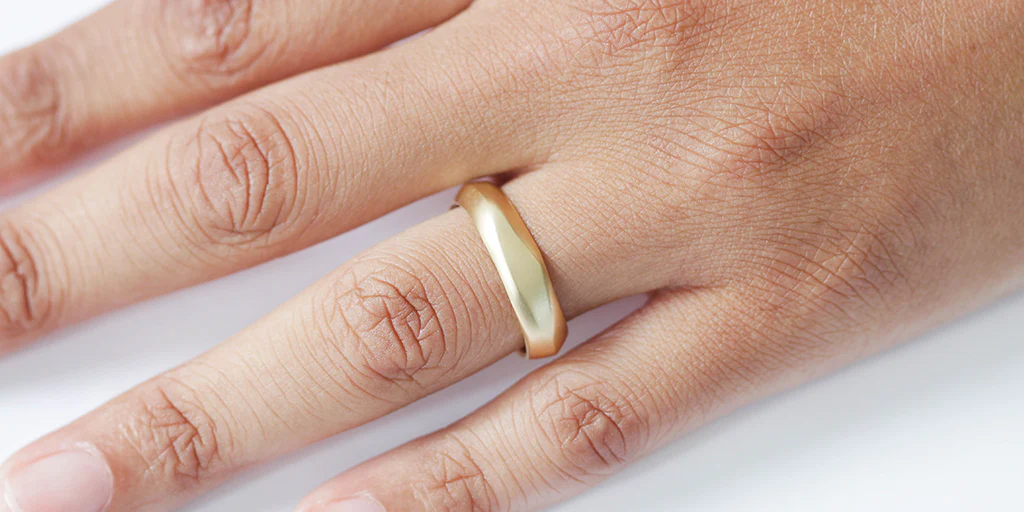 Wide Pebble Band - Image 4