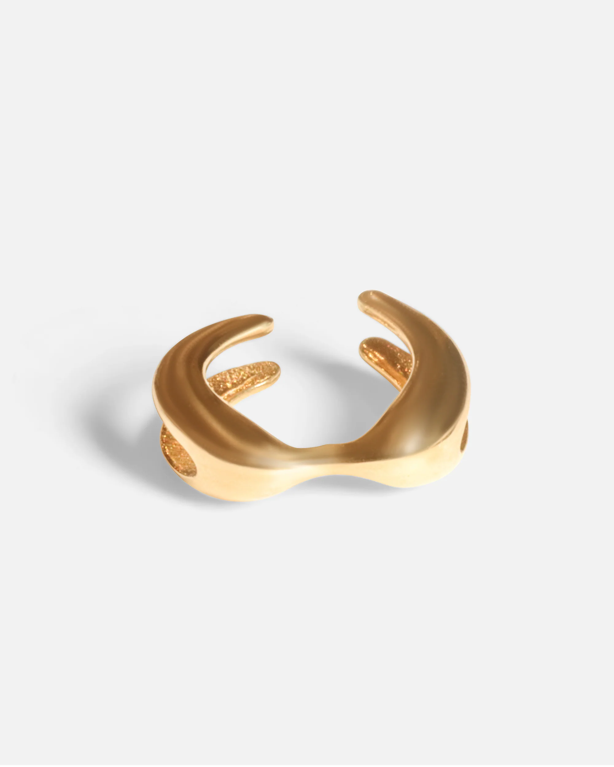 X Earcuff / in Yellow Gold