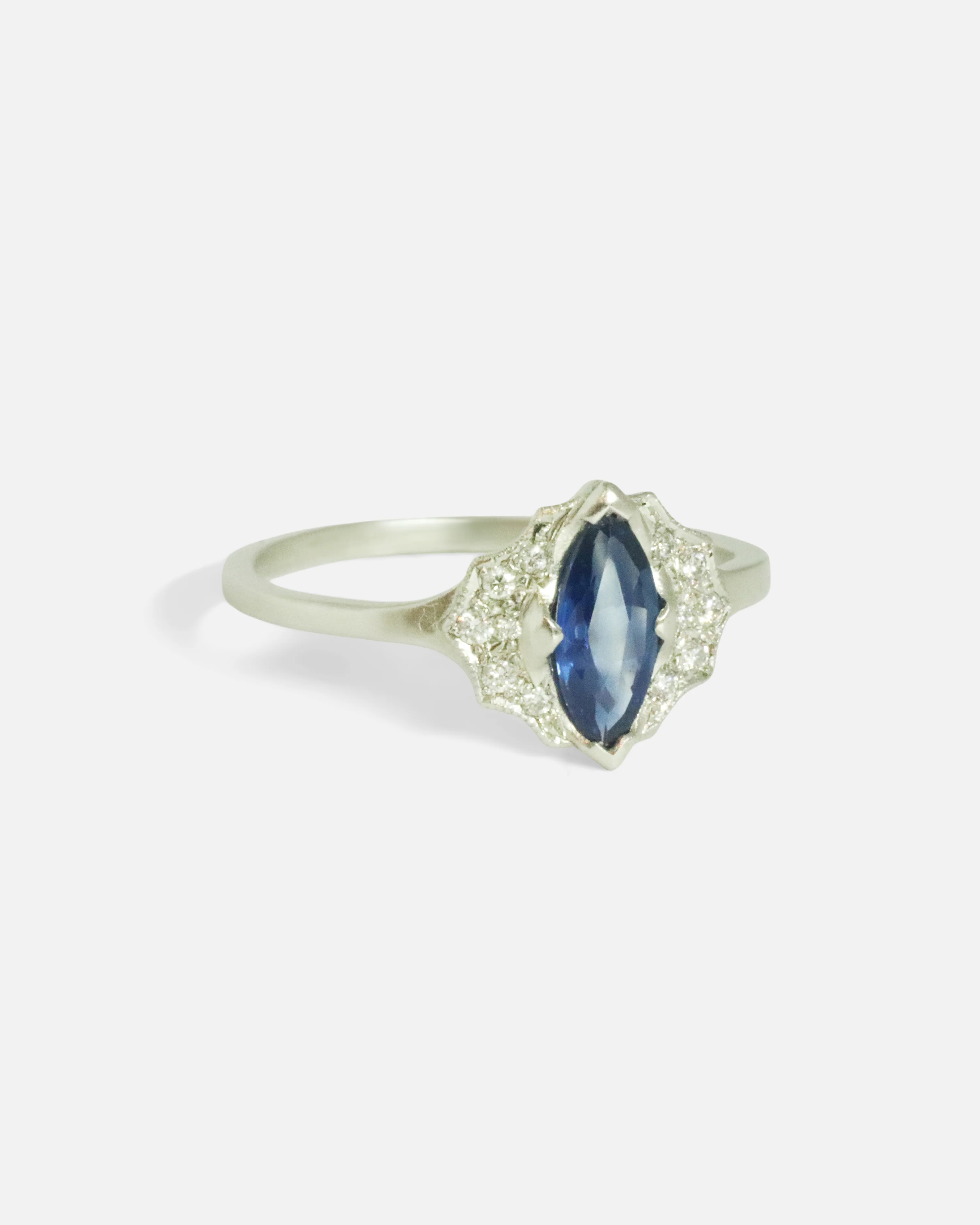 Zaida / Blue Sapphire Ring - Image 2